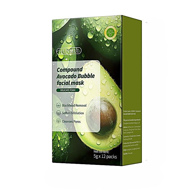 SIMU Topeng gelembung kecil alpukat membersihkan pori muka niacinamide ...