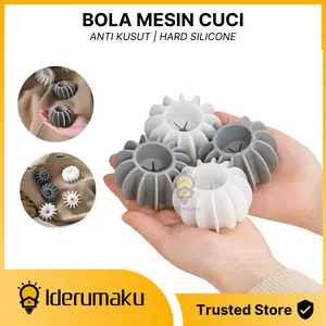 Bola Mesin Cuci Model Roda Anti Kusut Bola Pembersih Pakaian Magic Laundry Ball