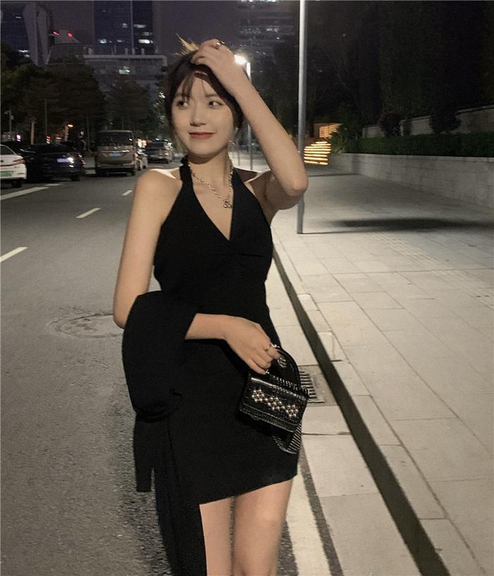 dress pendek simple elegant Thin Straps Mini Silk Dress with Sleeveless - Corset Short Dress - Wedding Guest Silk Above Knee Dress