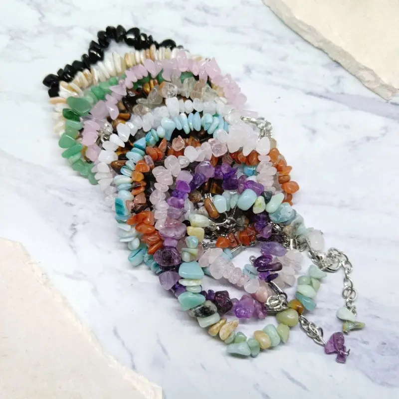 Stone Bracelet/Gelang Batu Alam Asli/ Gelang Batu Wanita/ Gelang Batu Akik/ Gelang Etnik Wanita 8
