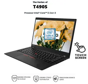 laptop Touchscreen T490S i5 8th RAM 16GB/SSD 512GB NVME