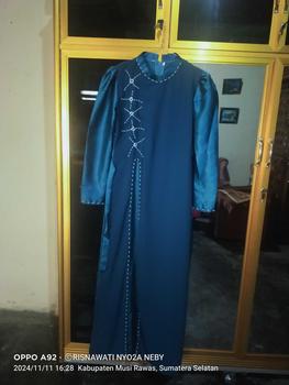Product Review of Batiknurfashion.(COD) Nadia dress mewah kondangan // bridesmaid// Gaun mewah// baju kondangan wanita 2024 // Bajukondangan mewah dan elegan// ootd// baju kondangan warna burgundy // Ootd berhijab //bridesmaid dress  Gamis  Pesta Wanita from @**I J**X 2