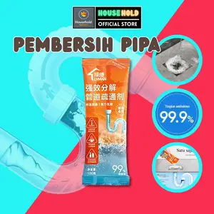 Agen Pembersih Saluran Pipa Dapur Toilet Kuat Penghilang Bau Saluran Air Tidak Tersumbat Pembersih Saluran Wastafel Kamar Mandi Anti Mampet Cairan Pembersih Pipa Rumah Tangga Efektif Menghilangkan Bau 0322