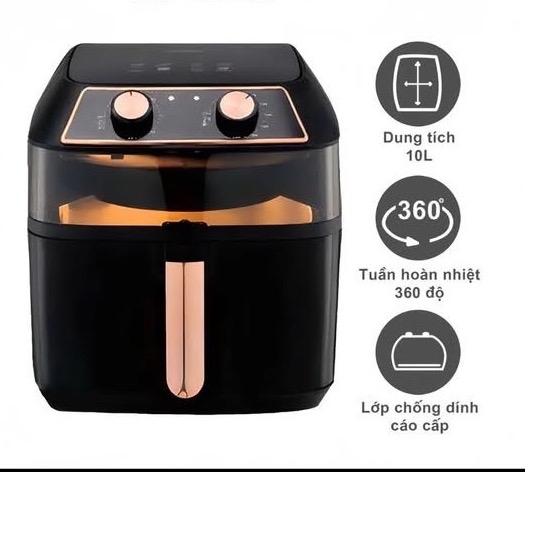 Nồi chiên không dầu Nineshield 10 lít, bảo hành 12 tháng