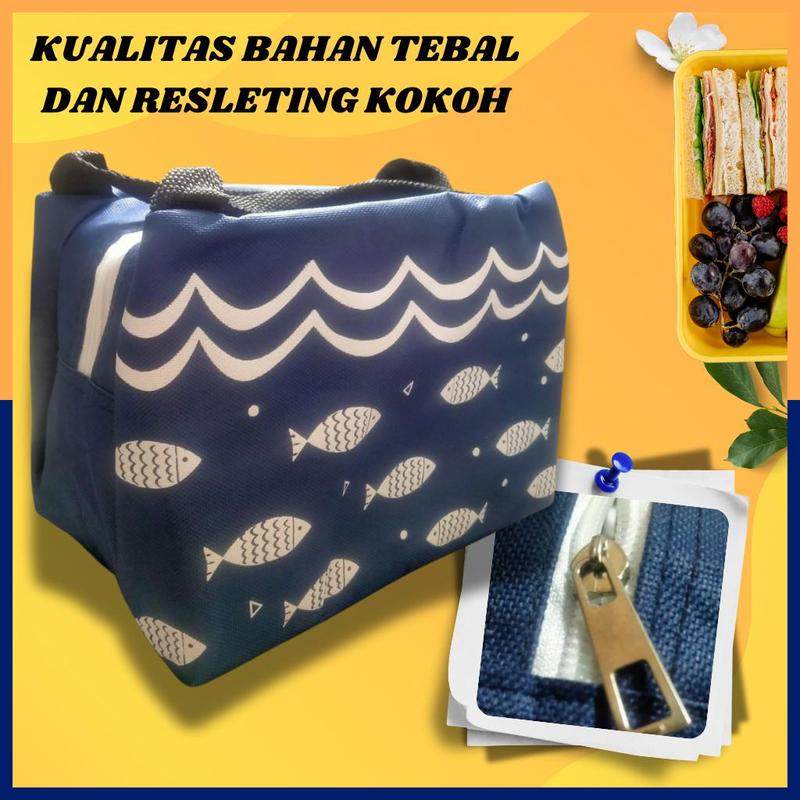 PAKET SPESIAL 1 PCS LUNCH BOX 2 SEKAT 1100 ML DAN 1 PCS TAS LUNCH BOX THERMAL KOTAK BEKAL KOTAK MAKANAN TAS SERBAGUNA 6