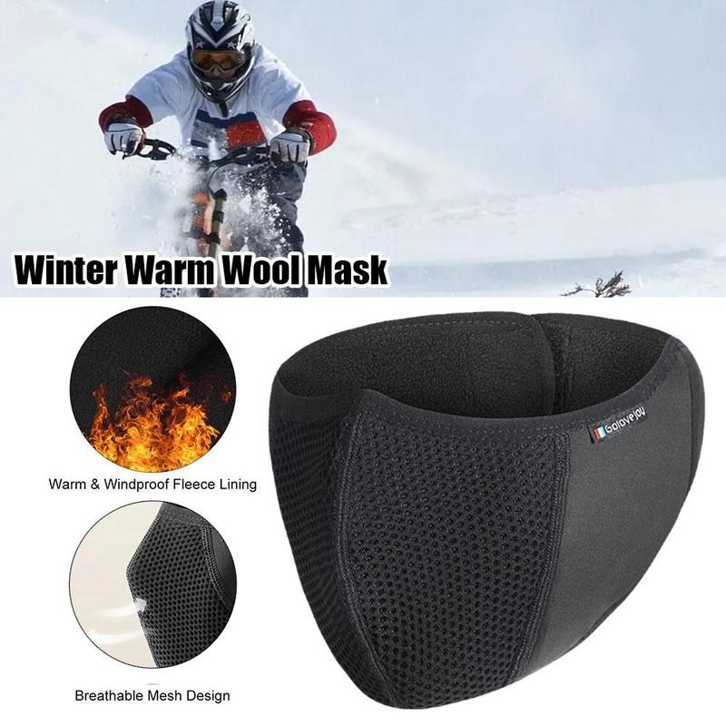Product Introduction of Winter Cycling Mask Keep Warm Winter Ear Protection Mask Polar Fleece Mouth ​Mask Earmuffs Windproof Riding Ski Mask 21