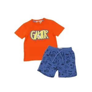 Jsp962- Kaos dan Celana Anak Laki-laki, 12-36 Bulan,  J242SETI-12TS