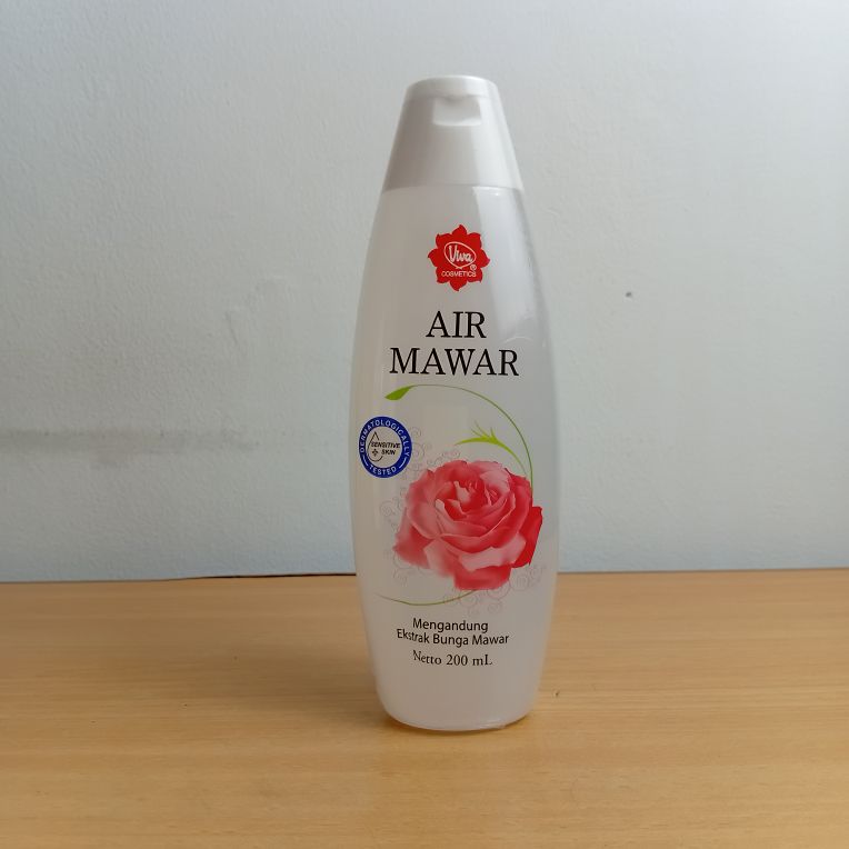 Viva Cosmetics Air Mawar 200ml Plus Kapas Selection Kulit Wajah Napak Lebih Sehat