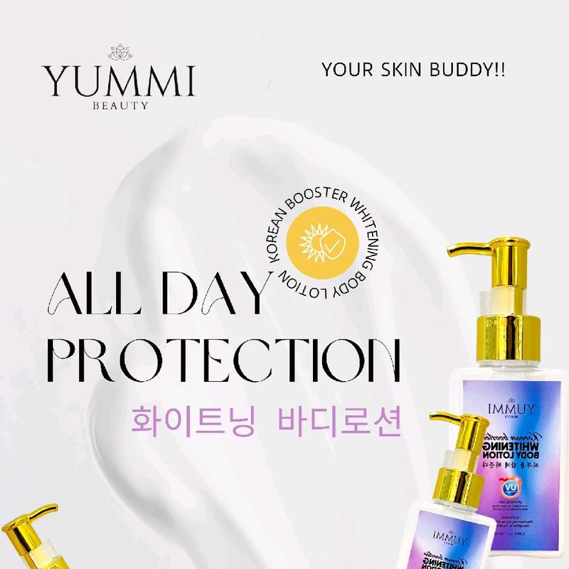 YUMMI Beauty Korean Booster Whitening Body Lotion 100ml 8