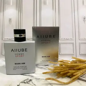 AIIUBE Parfum Homme Sport Mark Him 100ml & 30Ml Eau de Parfum Wangi Mewah Tahan Lama Fresh Meninggal Jejak