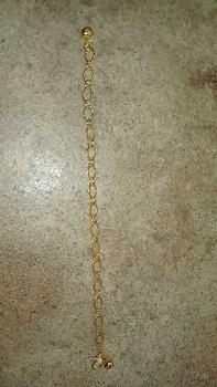Product Review of gelang tangan rantai dewasa nori ukir krincing titanium motif from N**p 2