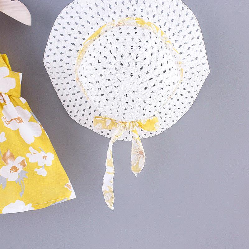 Product Introduction of Váy Mùa Hè Cho Em Bé Gái, Bộ 2 Chiếc, Thiết Kế Hoa Ngọt Ngào Có Tay Áo, Quần Áo Trẻ Em, Thắt Nơ, Thích Hợp Cho Trẻ Mới Biết Đi 0 Đến 3 Tuổi 21