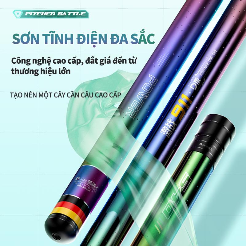 Cần Toàn Bổ Kiện Jizhan, Hướng Dẫn Câu Cá, Chất Liệu Carbon Cao, Cần Cầm Tay Câu Đài Đài Loan, Kích Thước Nhỏ, Xử Lý Tốt, Kích Thước To, Khả Năng Chịu Lực Nặng