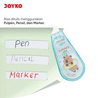 Gambar JOYKO Pita Koreksi Correction Tape CT-597 6Meter 1 Set Isi 2 Pcs Summer Joy dari Joyko Indonesia Kota Administrasi Jakarta Utara 4 Tokopedia