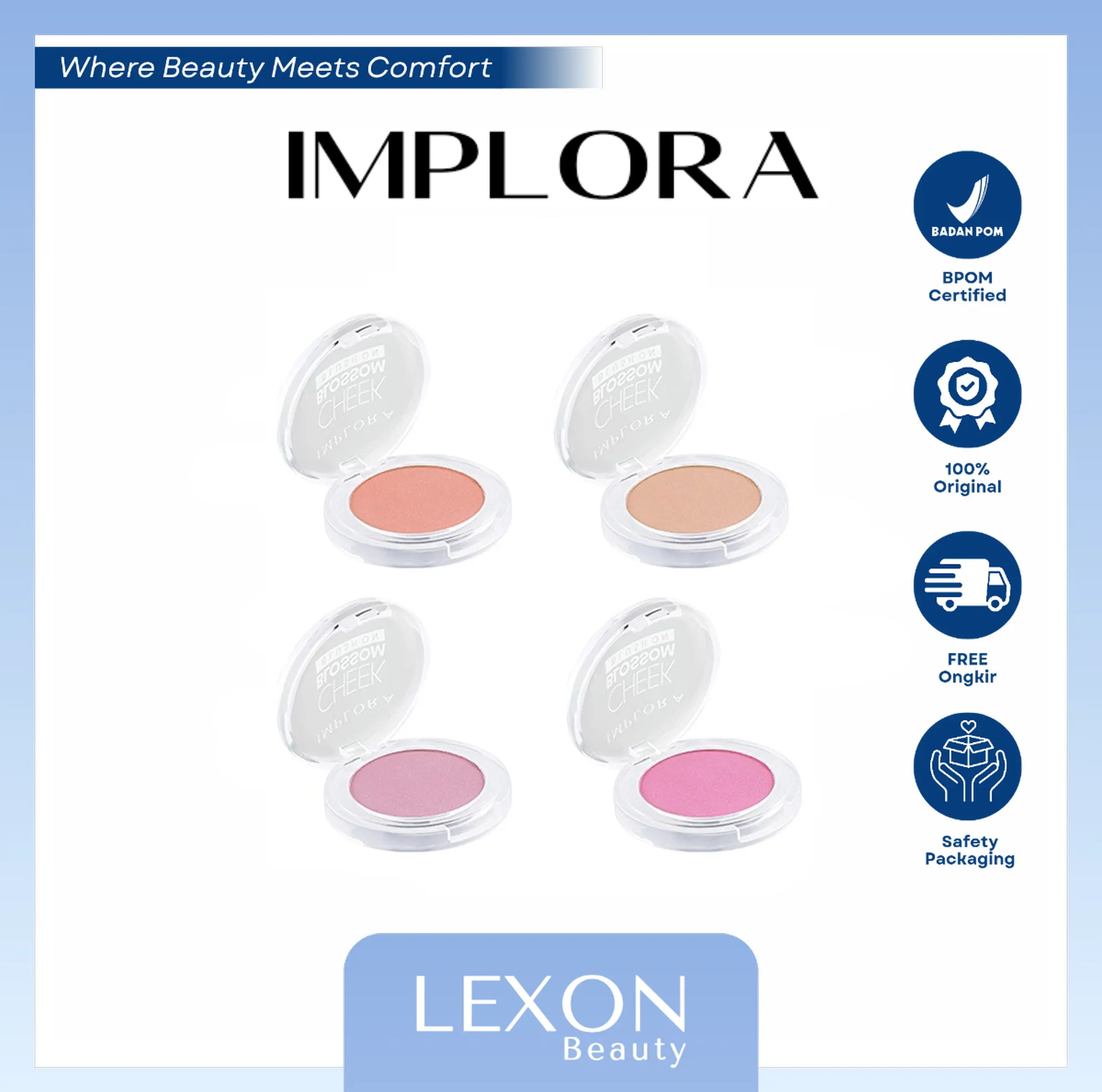 [Implora] Cheek Blossom Blush On