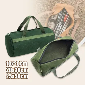 Tas Perkakas Besar Anti Air Tas Alat Perkakas Multifungsi Tas Perkakas Besar Jumbo untuk Taman, Elektrik, Kayu, dan Mobil