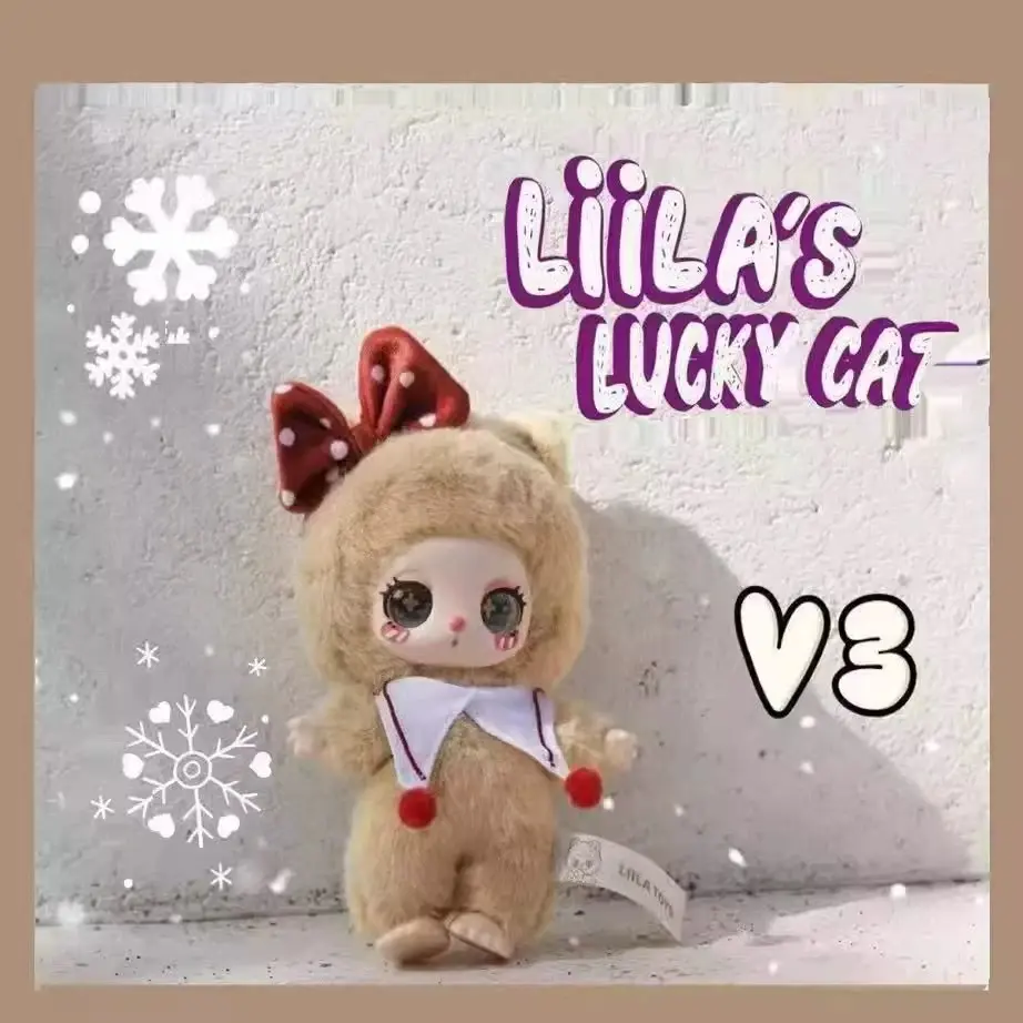 Mainan Liila v3, Anak Patung Enamel Luckycat, Kotak Buta, Mewah