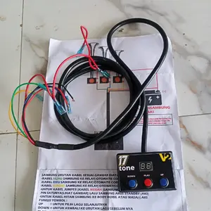 modul klakson telolet 3 corong 17 nada angklung terbaru 12v&24v Car