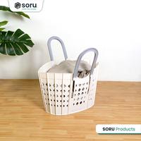 Gambar SORU - Keranjang Baju Kotor Lipat – Laundry Basket Foldable Serbaguna dari Soru Indonesia Kota Bandung 3 Tokopedia