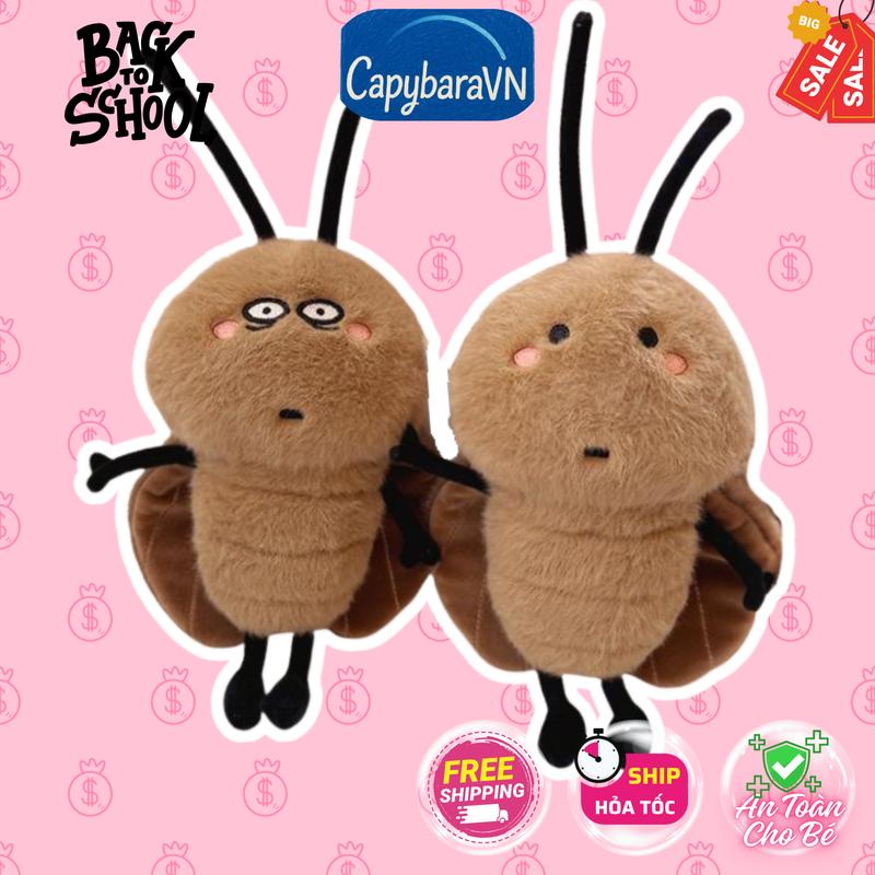 Đồ Chơi Thú Nhồi Bông Hình Con Gián Tiểu Cường Gấu Bông - Toy 25cm Thú Bông gấu  bông  Voi