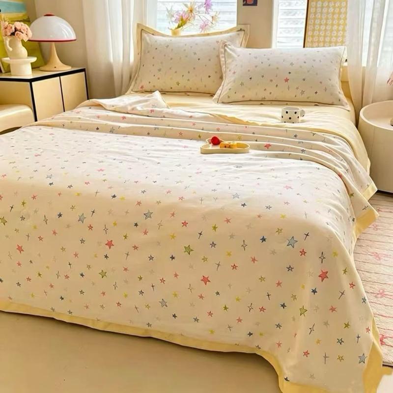 CL-034- Chăn bông bằng vải quilt ( ngôi sao)