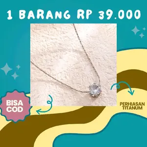 GRATIS GELANG - 1 Barang Aksesoris Perhiasan Titanium
