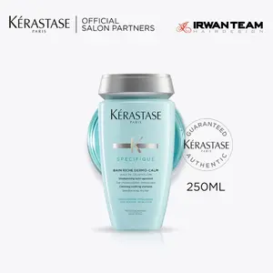 Kerastase Bain Riche 250ml Shampo Kulit Kepala Sensitif Batang Rambut Kering
