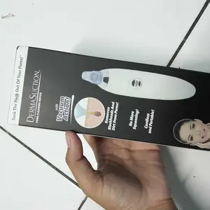 Pembersih komedo Wajah Elektrik, alat facial Blackhead Remover Vacuum Suction Facial Cleaner Listrik Jerawat dengan 3 Kepala Hisap