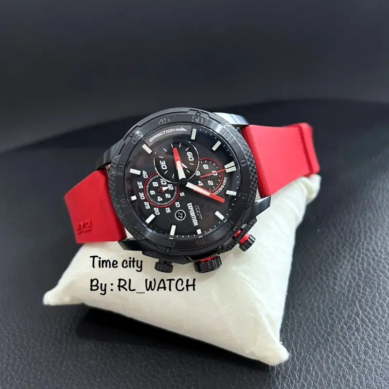 Jam Pria Expedition E6810 / EXP6810 Karet Watches 5