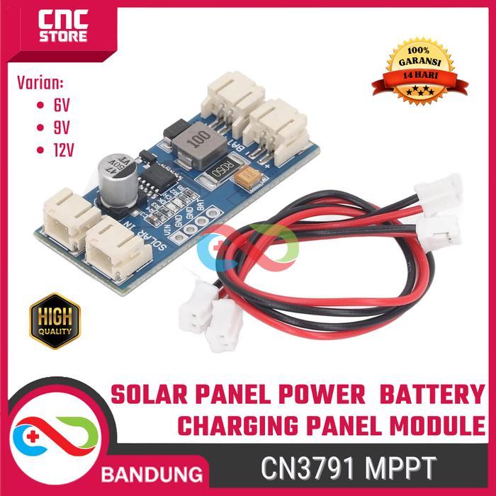 Jual CN3791 MPPT Solar Charger Module 6V 9V 12V - Lithium Li-ion 18650 ...