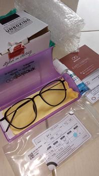 Product Review of [ DJAVA OPTIK ] Kacamata Ezra Normal s/d -4,00 Photocromic Eyewear Glasses Frame Lensa Antiradiasi from F**a K** 3