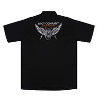 Gambar Troy Company Workshirt Workwear Engineers Black Wheel - Kemeja Kerja Work Shirt WS 2622 - M dari Troy Company Kab. Sleman 1 Tokopedia