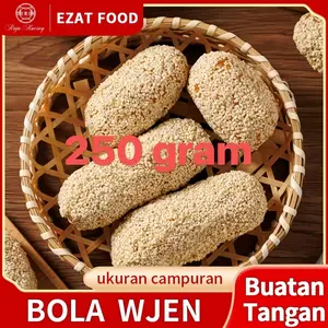 Kue wijen buatan tangan yang sangat lezat, renyah dan lezat, cocok untuk segala usia 250g