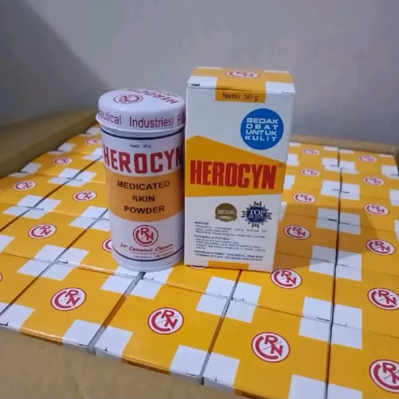 [3 PCS] Bedak Herocyn / herosin untuk gatal gatal