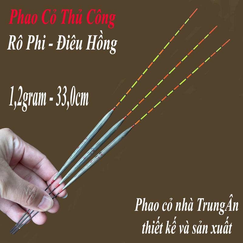 Phao cỏ A01b chuyên câu cá rô phi - tăm ngắn chì nhẹ - chuyên câu tự nhiên - cá hồ dịch vụ - hồ nước lặng