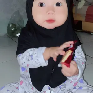 Aliya Hijab- Jilbab Bayi Non Pet Rayon Tencel Premium 0-1 Tahun Hijab Instan Bayi Tencel Adem Lembut