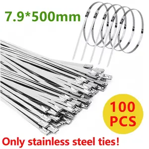 DAYFOR Kabel Ties Stainless Steel 304 Anti Karat Cable Plier 100 PCS - ZDQ2