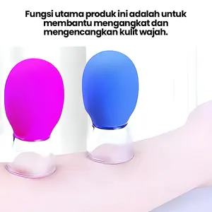 Face Lift Beauty Jar Berjalan Jar Berjalan KaretLembut Menggores Dahi Jar Dahi Pijat Bahu danLeher