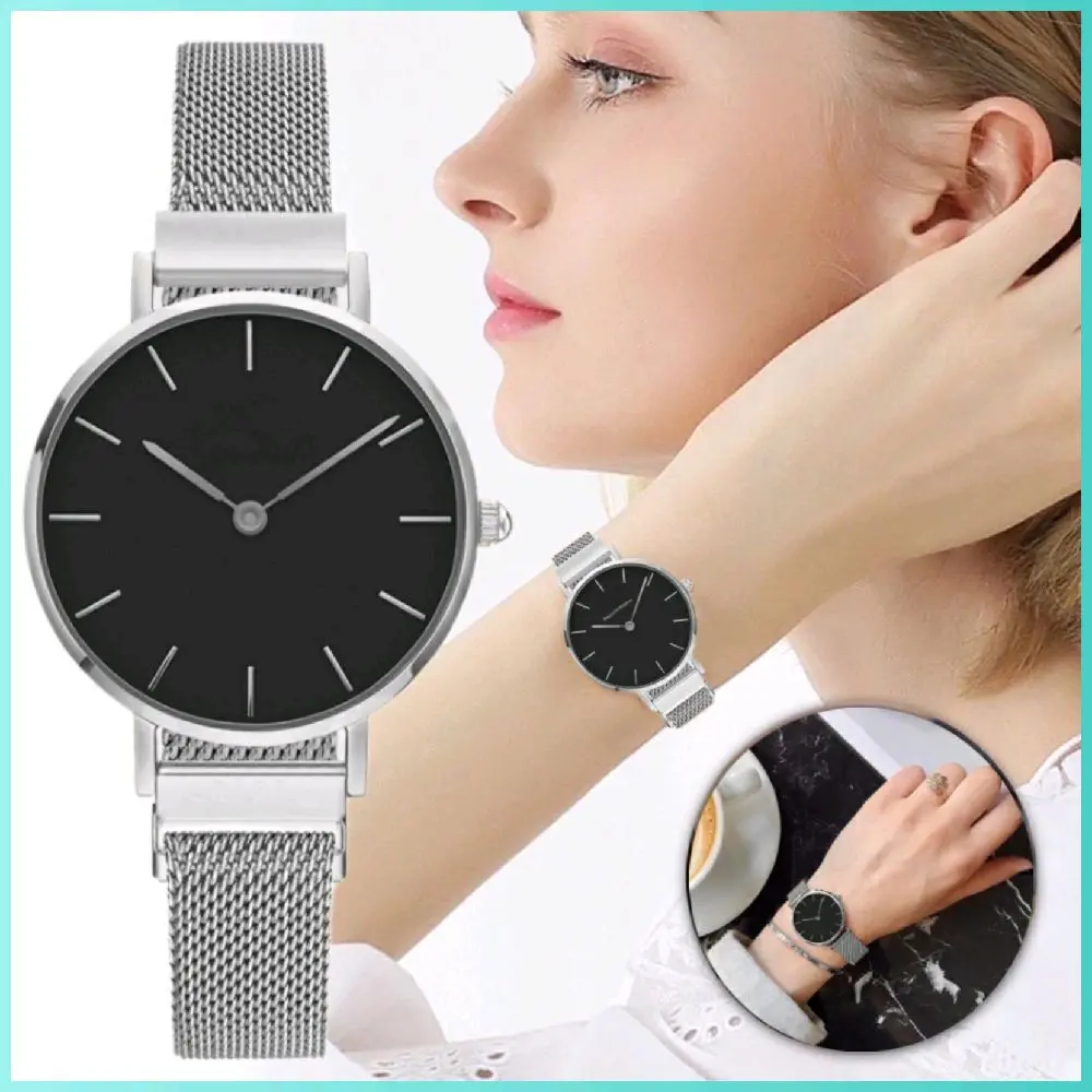 JAM + BOX Jam Tangan Wanita Rantai Magnet D , jam tangan casual Watches Quartz