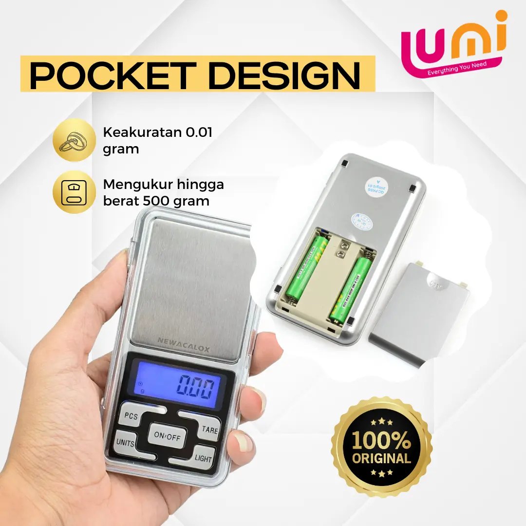 TIMBANGAN DIGITAL POCKET SCALE MH200 TIMBANGAN EMAS MINI TIMBANG