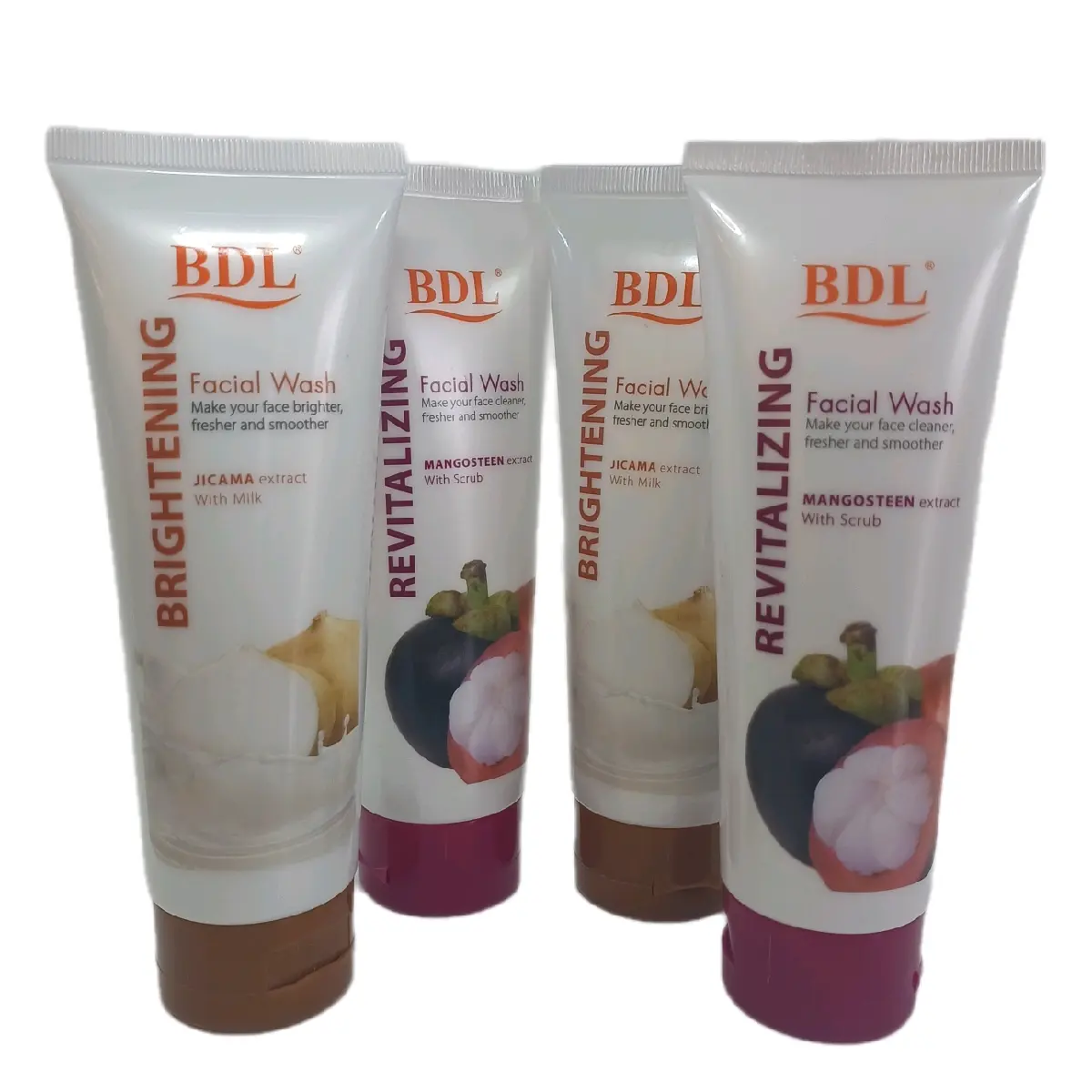 Facial Wash BDL Brightening & Revitalizing Extra With Scrub 100g Cleanser Perawatan Membersihkan Mencerahkan Wajah Kotoran
