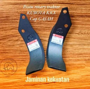 PISAU ROTARY TRAKTOR KUBOTA KRX CAP GAJAH