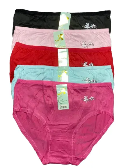 ( 6 PCS ) Grosir Celana Dalam Wanita JUMBO SUPERSOFT Jesslyns 5091 1