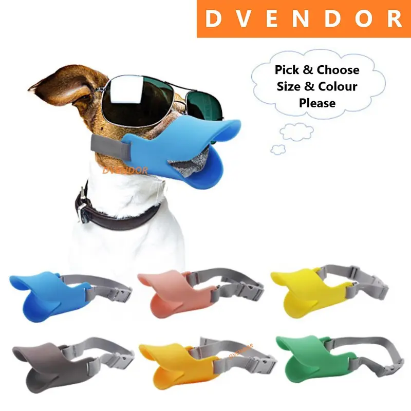 DOG PET MUZZLE BRANGUS PENUTUP MULUT ANJING HEWAN DUCKBILL DUCKBEAK DUCK BEAK BILL BEBEK SILICONE 0