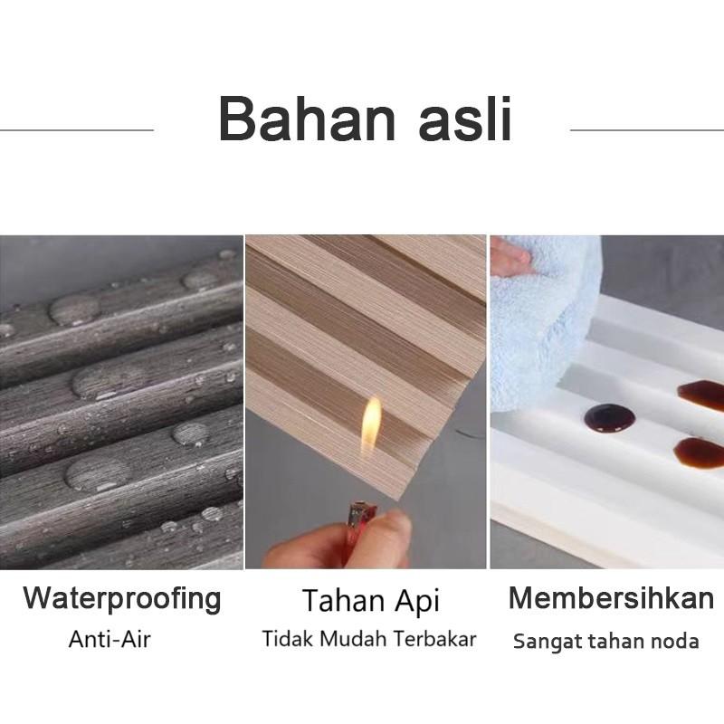 Wood WPC Wall panel 2.9Meter*16cm Dekorasi Dinding Anti Rayap Dan Anti Air WPC Aestetic Dinding Motif Kayu 3D WALL PANEL PVC KAYU / BACKDROP TV / PINTU KAMUFLASE ELEGAN 4