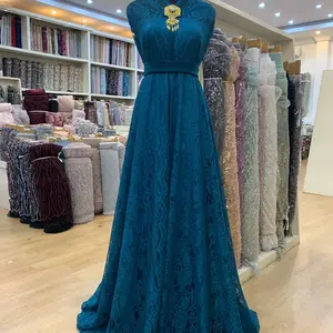 Brokat Lace Alaya 29 by Qonita Textile - Bahan Kebaya, Kebaya Bali, Lace Premium