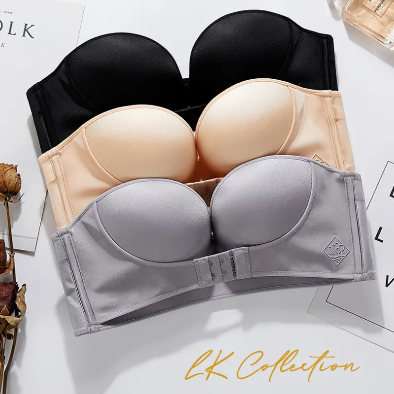 Bra Wanita Bralette Lace Tanpa Kawat BH Wanita Nyaman Model Kekinian Tali Satu