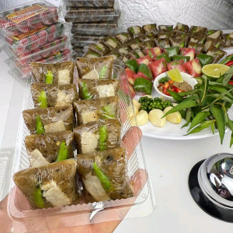 180G hộp 5 Hộp Nem Bì Thịt 180g - Đặc Sản Miền Tây - Nem Kim Ngân - Nem Lai Vung Ăn Vặt Food