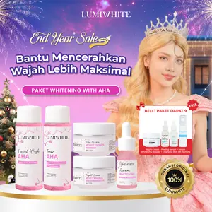 [SPECIAL MIMILUMINA] - Paket Whitening Series(FREE 1 CLEANSING MILK+NIGHTCREAM+PEELINGSERUM+WHITENINGBOOSTER)
