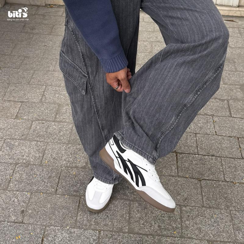  Giày Thể Thao Nam Nữ Biti's BSM004400TRG BSB009800TRG  Trắng  